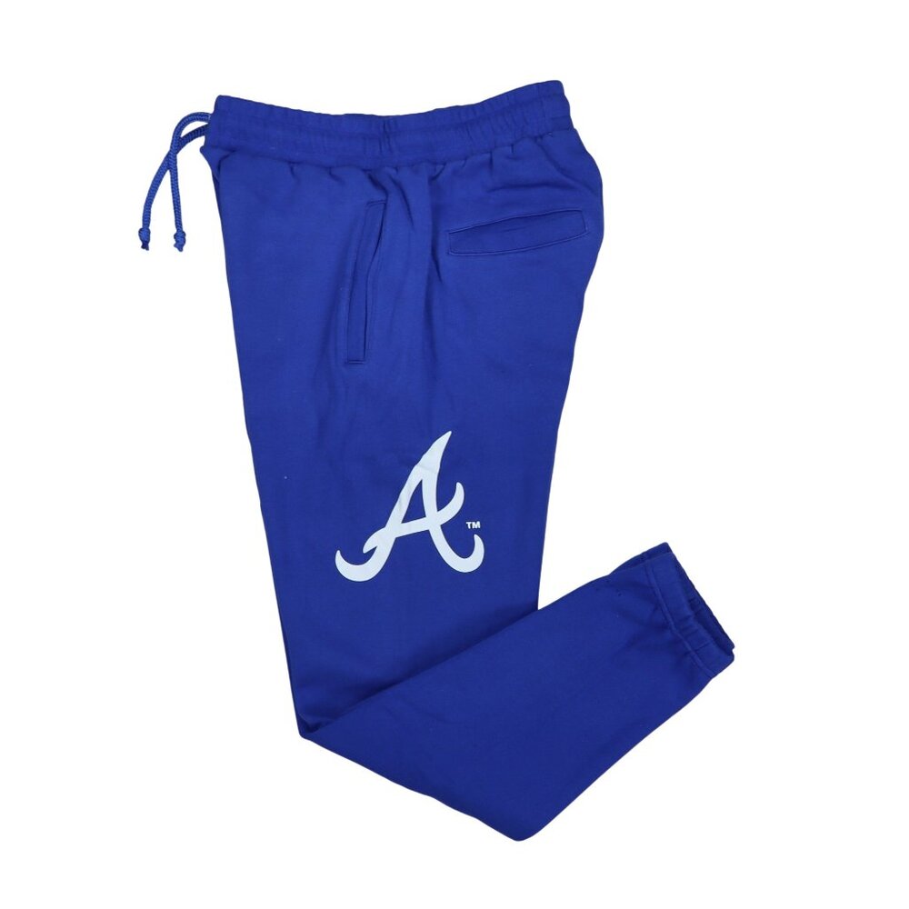 Mitchell & Ness Atlanta Braves MLB Cooperstown Collection Men's Sweatpants NWT - Picture 2 of 3